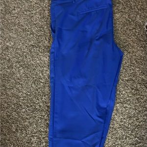 Lane Bryant Size 20 Slim Fit The Modernist Slacks, blue